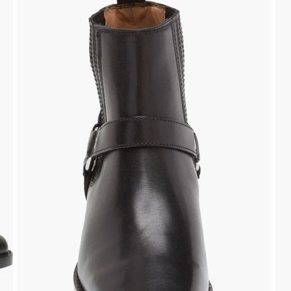 Madewell The Santiago Western Black Leather Ankle Boot US 11 - Picture 10 of 10